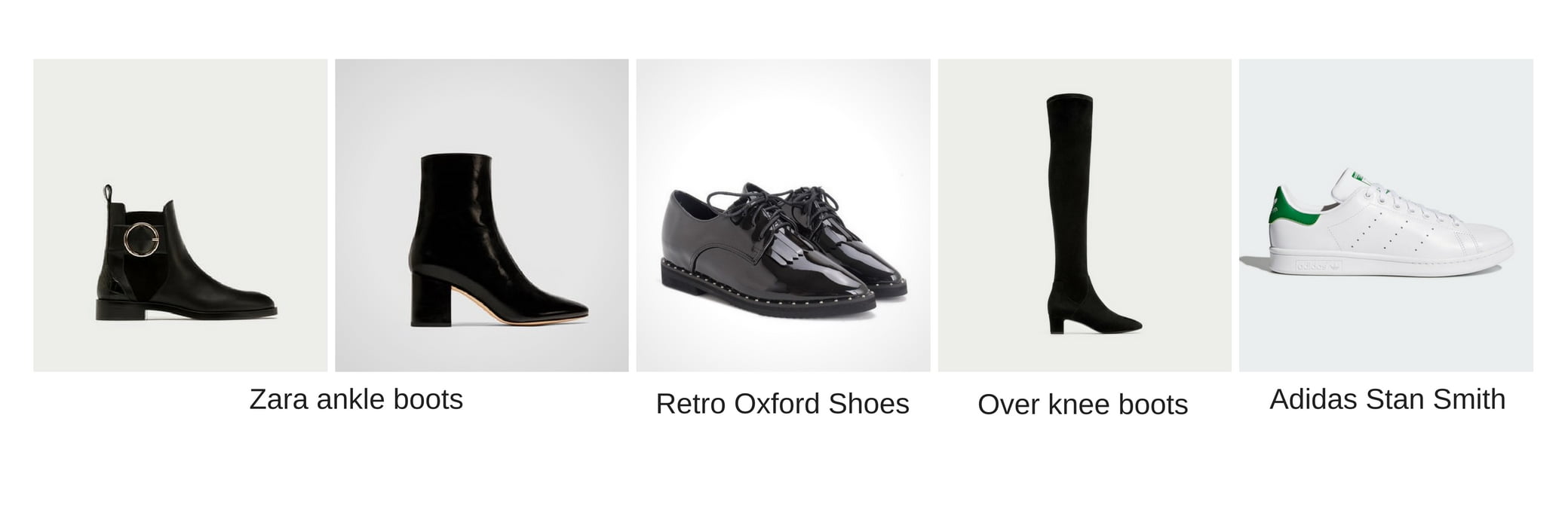 empacar zapatos para viejo invierno